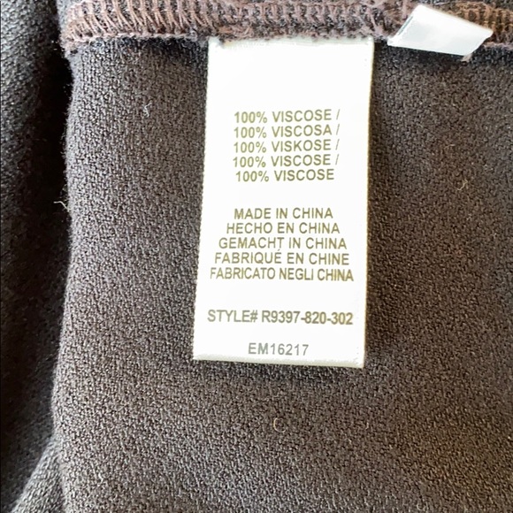 Cloth & Stone black viscose top Medium - Picture 6 of 8